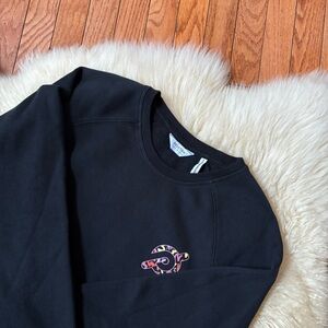 Peloton Black Crewneck Sweater